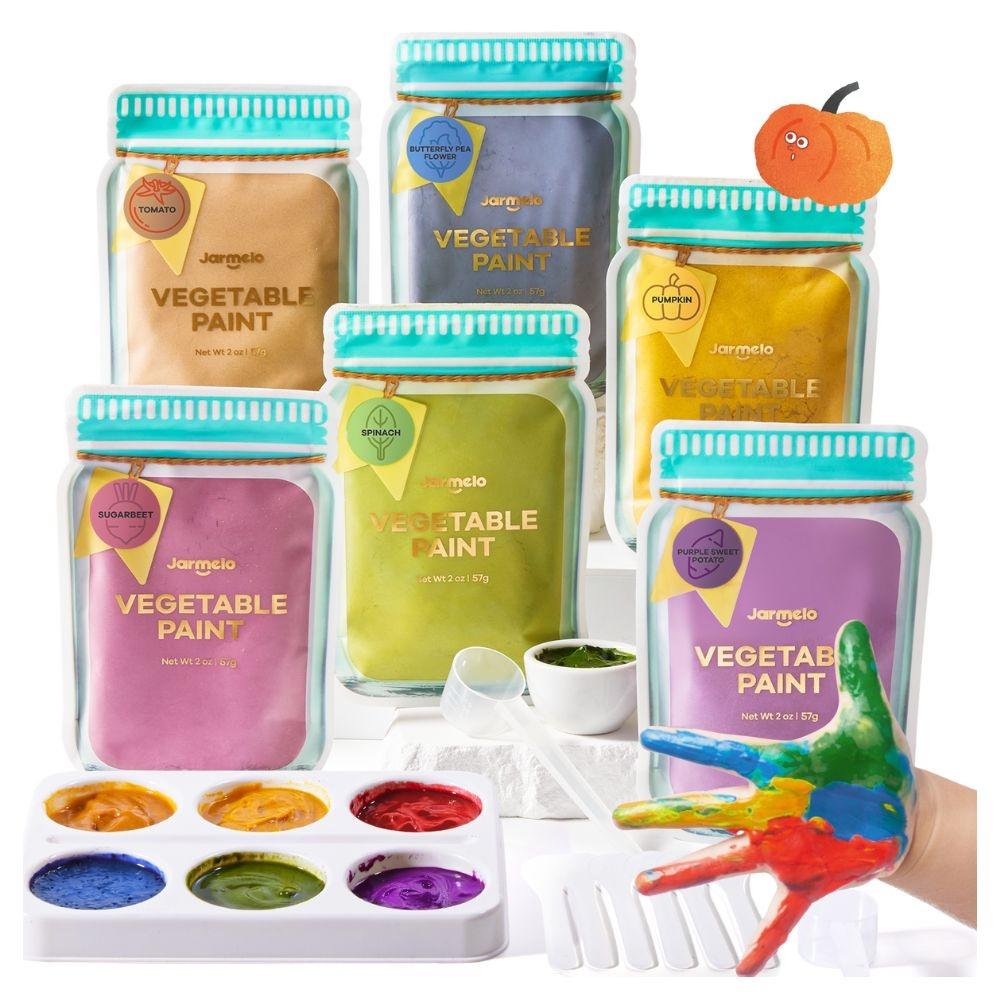 Pintura Vegetal en Polvo Natural 6 Colores – Pintura sensorial infantil – Jarmelo – IndyaEduOcio Pintura Vegetal en Polvo Natural 6 Colores – Pintura sensorial infantil – Jarmelo – IndyaEduOcio