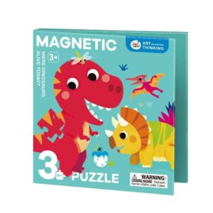 Puzzle magnético luminoso dinos – Jarmelo – IndyaEduOcio