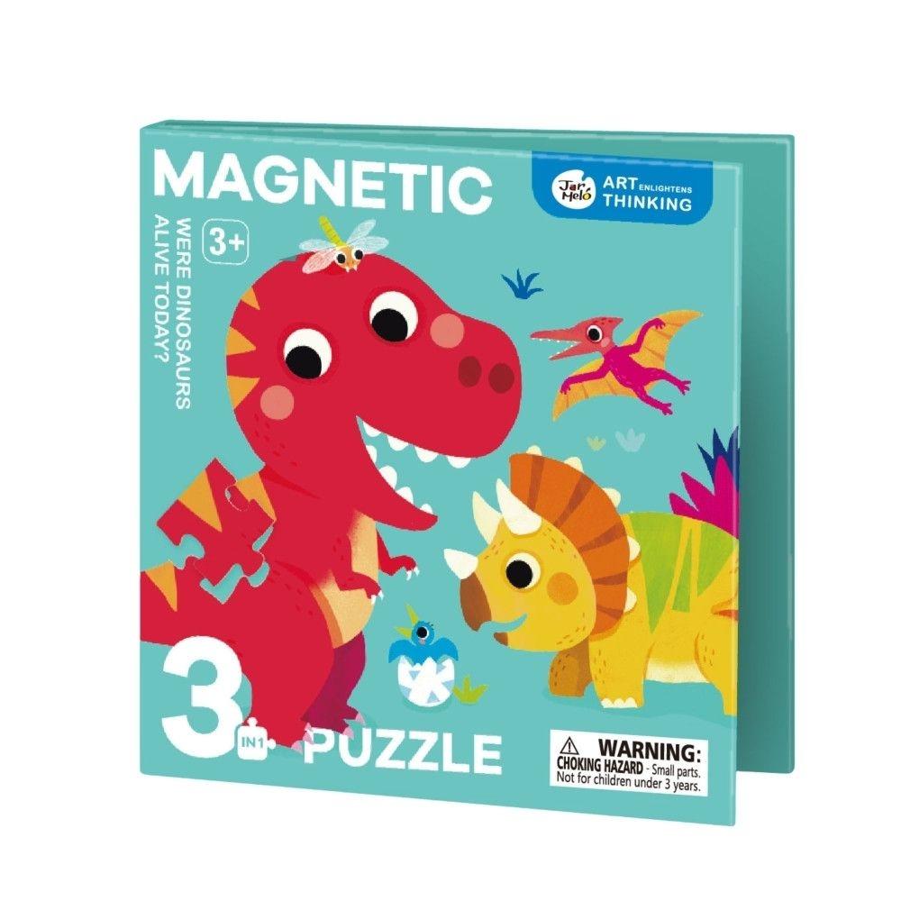 Puzzle magnético luminoso dinos – Jarmelo – IndyaEduOcio Puzzle magnético luminoso dinos – Jarmelo – IndyaEduOcio