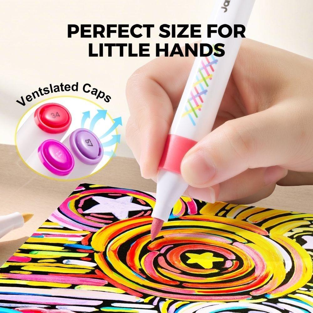 Rotuladores por Capas Lavables Vivid Colored 24 ud. – Jarmelo – Colores superpuestos – IndyaEduOcio 8 Rotuladores por Capas Lavables Vivid Colored 24 ud. – Jarmelo – Colores superpuestos – IndyaEduOcio
