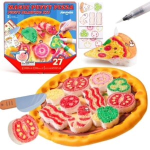 Set Pintura de Espuma Pizza – Kit creativo sensorial 3D – Jarmelo – IndyaEduOcio