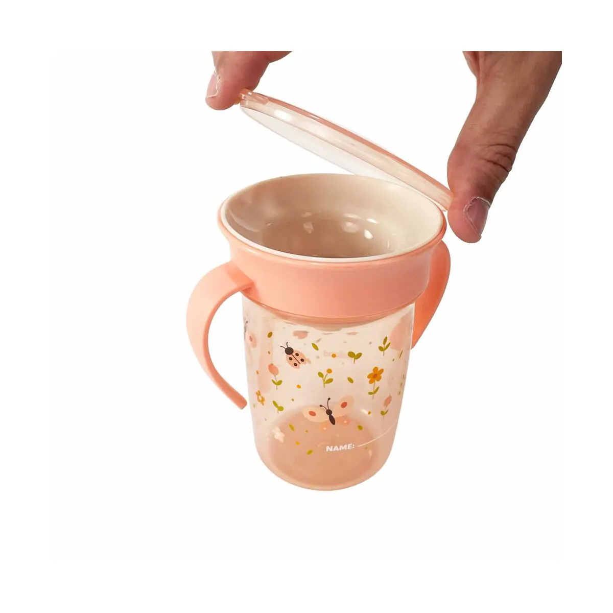 Sippy Cup 360 Butterfly – Vaso de aprendizaje antiderrame – Miniland – IndyaEduOcio 2 Sippy Cup 360 Butterfly – Vaso de aprendizaje antiderrame – Miniland – IndyaEduOcio