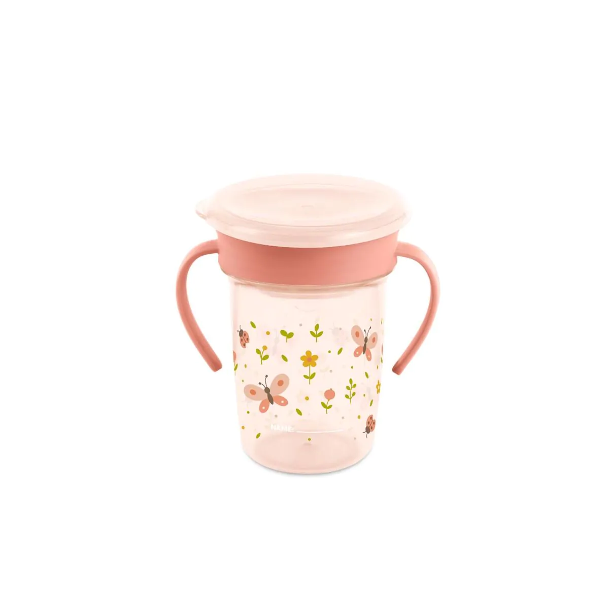 Sippy Cup 360 Butterfly – Vaso de aprendizaje antiderrame – Miniland – IndyaEduOcio Sippy Cup 360 Butterfly – Vaso de aprendizaje antiderrame – Miniland – IndyaEduOcio