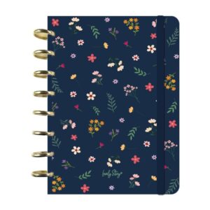 Smart Book A5 Happy Fields Dark Blue – Libreta con Discos – Lovely Story – IndyaEduOcio