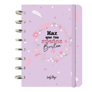 Smart Book A5 Haz que tus Sueños Brillen – Libreta con Discos – Lovely Story – IndyaEduOcio