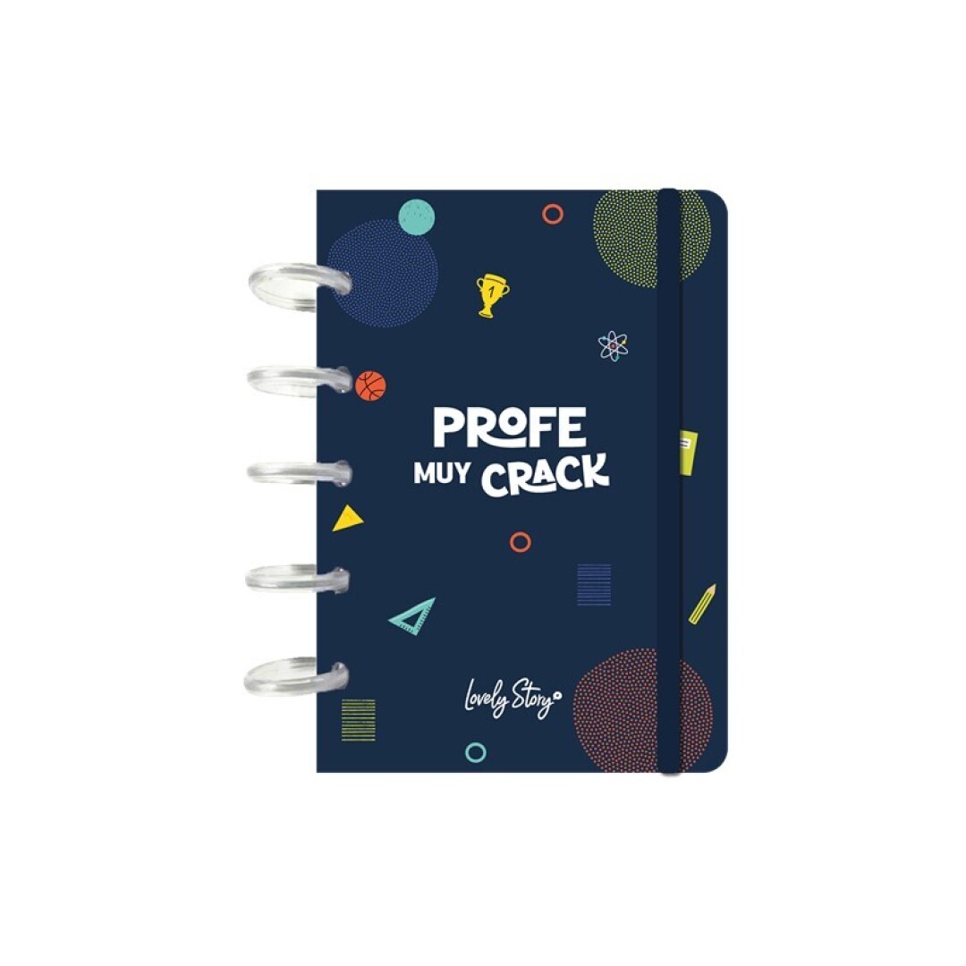Smart Book A6 Profe Muy Crack – Libreta con Discos – Lovely Story – IndyaEduOcio Smart Book A6 Profe Muy Crack – Libreta con Discos – Lovely Story – IndyaEduOcio