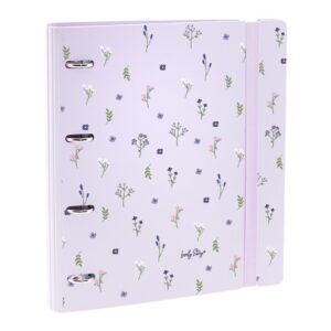 Smart Folder 360º Floral Chic Lilac – Carpeta con Discos – Lovely Story – IndyaEduOcio