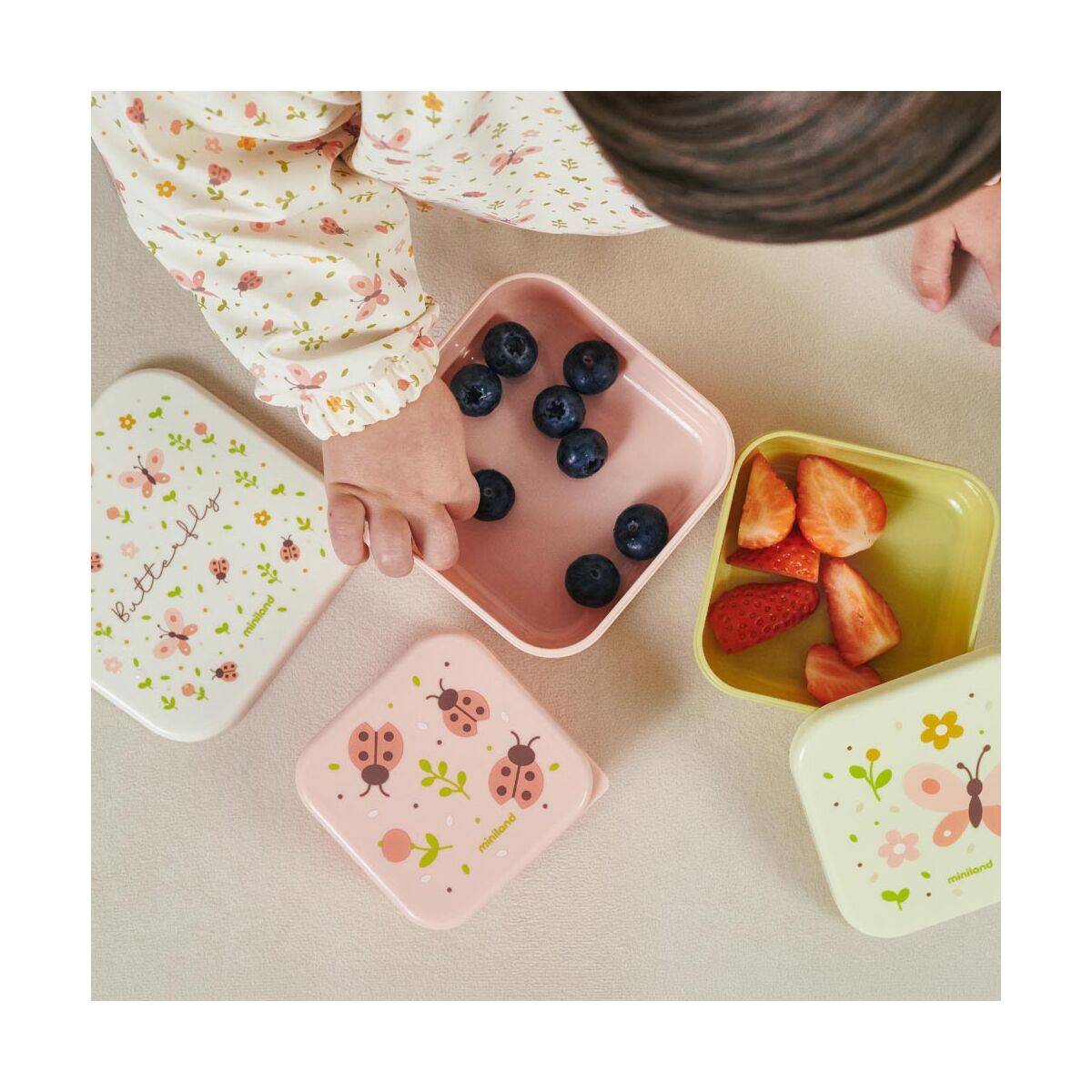 Snackbox-3 Butterfly – Set de recipientes infantiles – Miniland – IndyaEduOcio 6 Snackbox-3 Butterfly – Set de recipientes infantiles – Miniland – IndyaEduOcio