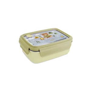 Steel Lunchbox Explorer – Fiambrera infantil acero inoxidable – Miniland – IndyaEduOcio