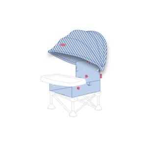 Trona portátil bebé Blinky azul – Flamingueo – IndyaEduOcio