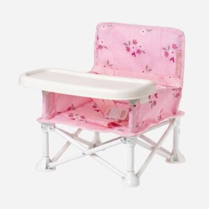 Trona portátil bebé Claire rosa – Flamingueo – IndyaEduOcio