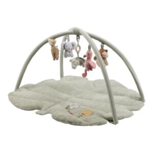 Alfombra de Actividades Safari Friends – Gimnasio para Bebé – Little Dutch – Estimulación Sensorial desde el Nacimiento – IndyaEduOcio