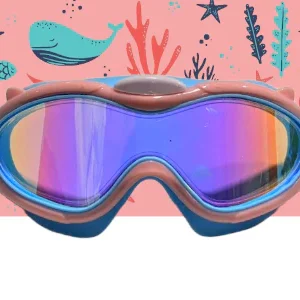 Babymask Ballenas – Máscara de Natación Infantil – Funwater – Protección UV50+ para Niños de 3 a 6 Años – IndyaEduOcio