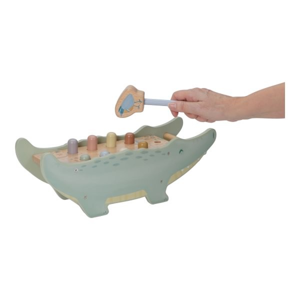 Banco de Golpeo Cocodrilo FSC Safari Friends – Juguete de Motricidad – Little Dutch – IndyaEduOcio 3 Banco de Golpeo Cocodrilo FSC Safari Friends – Juguete de Motricidad – Little Dutch – IndyaEduOcio