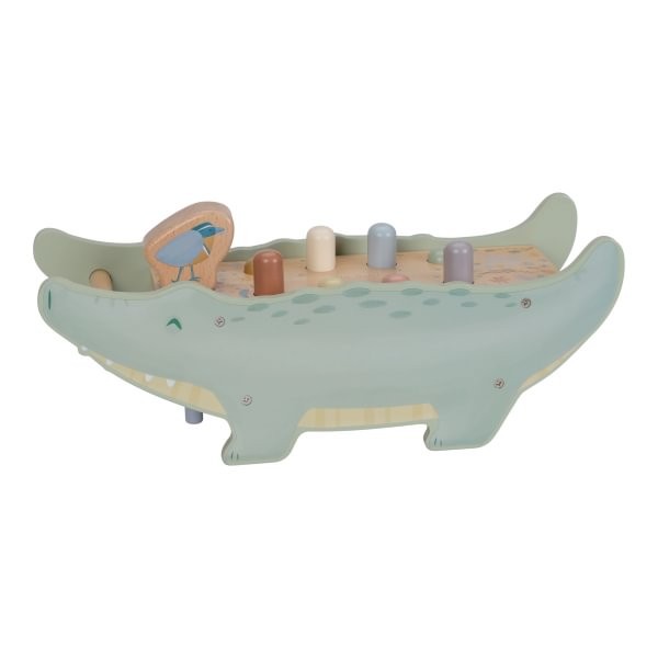 Banco de Golpeo Cocodrilo FSC Safari Friends – Juguete de Motricidad – Little Dutch – IndyaEduOcio 4 Banco de Golpeo Cocodrilo FSC Safari Friends – Juguete de Motricidad – Little Dutch – IndyaEduOcio