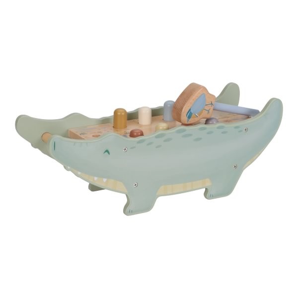 Banco de Golpeo Cocodrilo FSC Safari Friends – Juguete de Motricidad – Little Dutch – IndyaEduOcio 6 Banco de Golpeo Cocodrilo FSC Safari Friends – Juguete de Motricidad – Little Dutch – IndyaEduOcio