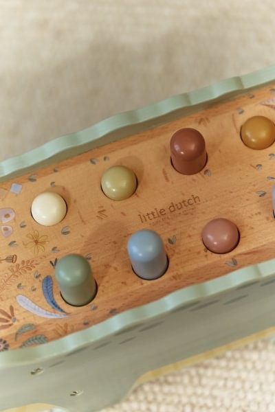 Banco de Golpeo Cocodrilo FSC Safari Friends – Juguete de Motricidad – Little Dutch – IndyaEduOcio 7 Banco de Golpeo Cocodrilo FSC Safari Friends – Juguete de Motricidad – Little Dutch – IndyaEduOcio