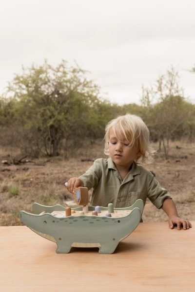 Banco de Golpeo Cocodrilo FSC Safari Friends – Juguete de Motricidad – Little Dutch – IndyaEduOcio 9 Banco de Golpeo Cocodrilo FSC Safari Friends – Juguete de Motricidad – Little Dutch – IndyaEduOcio