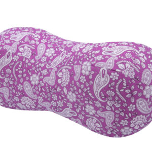 Bandana Lila – Cojín Ergonómico de Playa – Cacahuete Beach – Estampado Paisley Lila – IndyaEduOcio