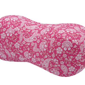 Bandana Rosa – Cojín Ergonómico de Playa – Cacahuete Beach – Estampado Paisley Rosa – IndyaEduOcio