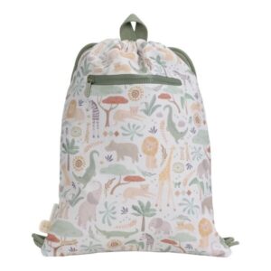 Bolsa Gym Safari Friends – Bolsa deportiva infantil – Little Dutch – IndyaEduOcio