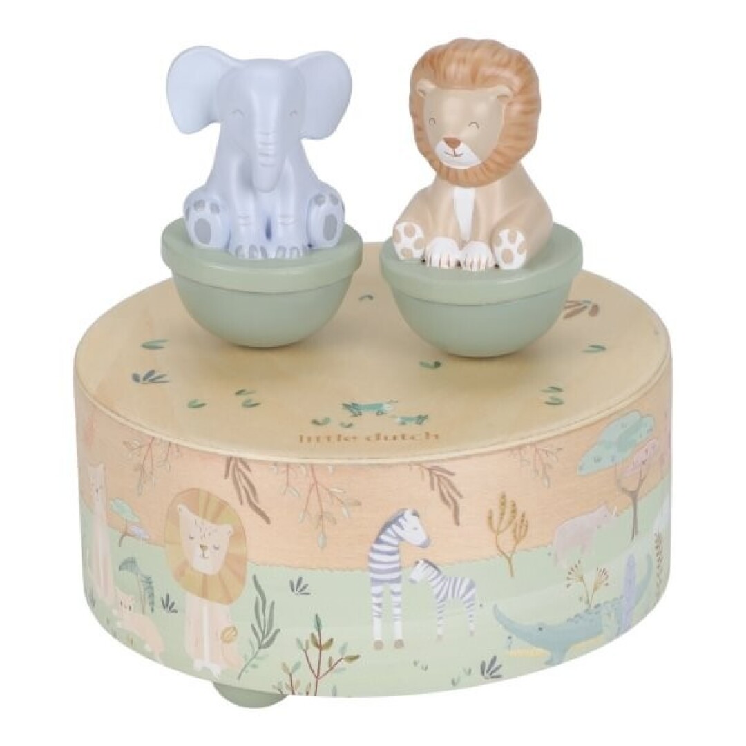 Caja Musical Safari Friends – Caja de Música de Madera – Little Dutch – IndyaEduOcio Caja Musical Safari Friends – Caja de Música de Madera – Little Dutch – IndyaEduOcio