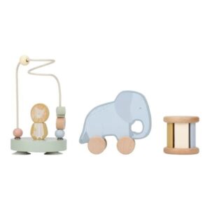 Caja Regalo Madera Safari Friends – Set de Primeros Juguetes – Little Dutch – IndyaEduOcio