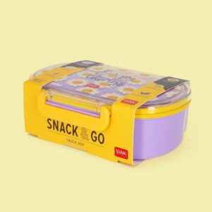 Caja de Comida Snack & Go Daisy – Fiambrera infantil – Legami – IndyaEduOcio