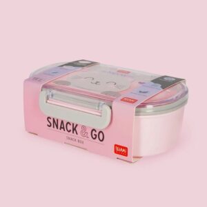 Caja de Comida Snack & Go Gato – Fiambrera infantil – Legami – IndyaEduOcio