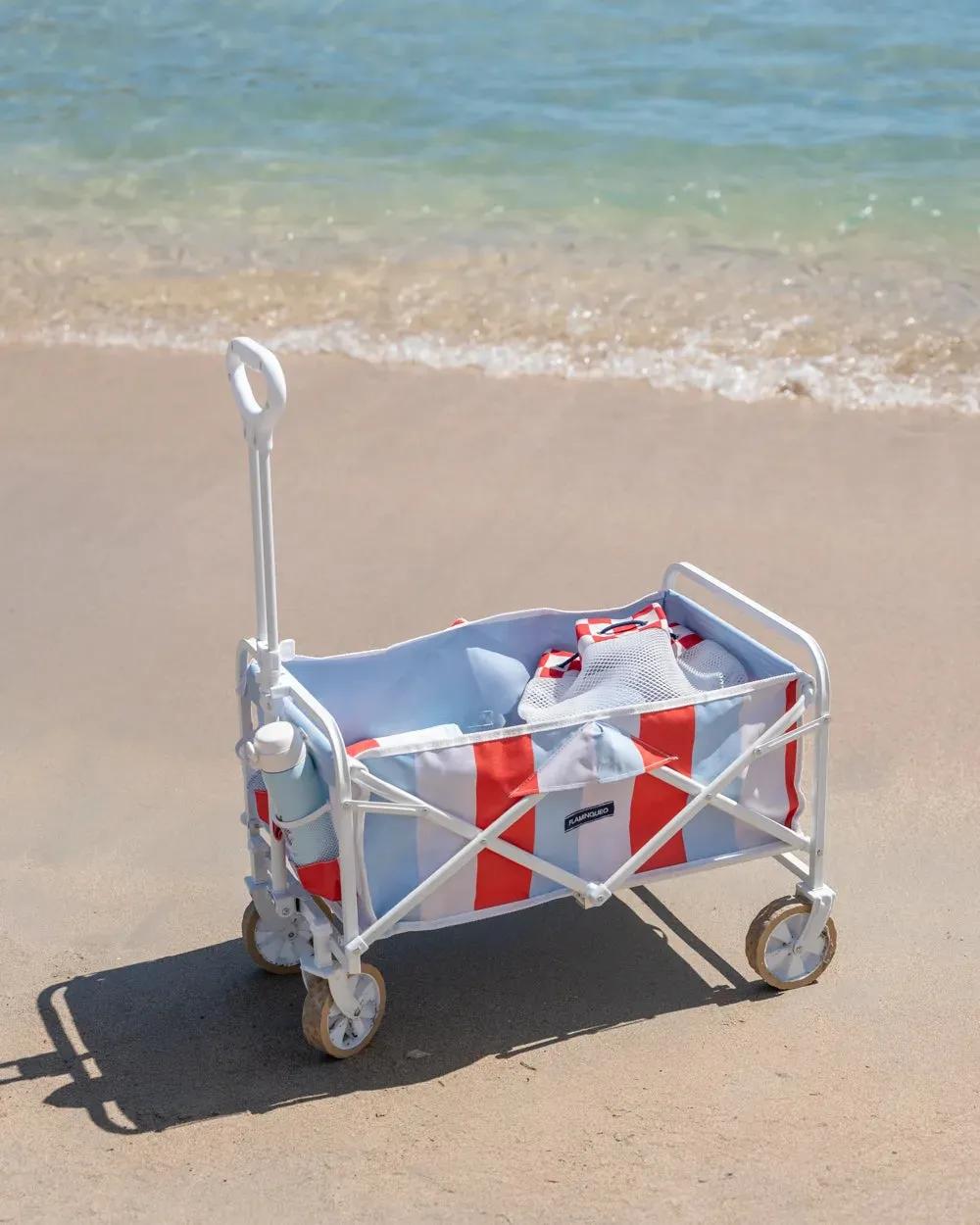 Carro Playa Plegable REX Azul – Carro multifunción con ruedas – Flamingueo – IndyaEduOcio 4 Carro Playa Plegable REX Azul – Carro multifunción con ruedas – Flamingueo – IndyaEduOcio