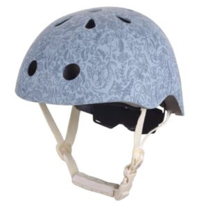 Casco Safari Dreams Azul – Casco Infantil Ajustable – Little Dutch – Seguridad para Aventuras sobre Ruedas