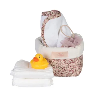 Cesta Complementos Baño Martina – Accesorios para Muñecas – Asivil – Juego de Cuidado y Baño – IndyaEduOcio