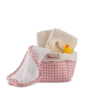 Cesta Complementos para el Baño Patricia – Accesorios para Muñecas – Asivil – Juego de Imitación +3 Años