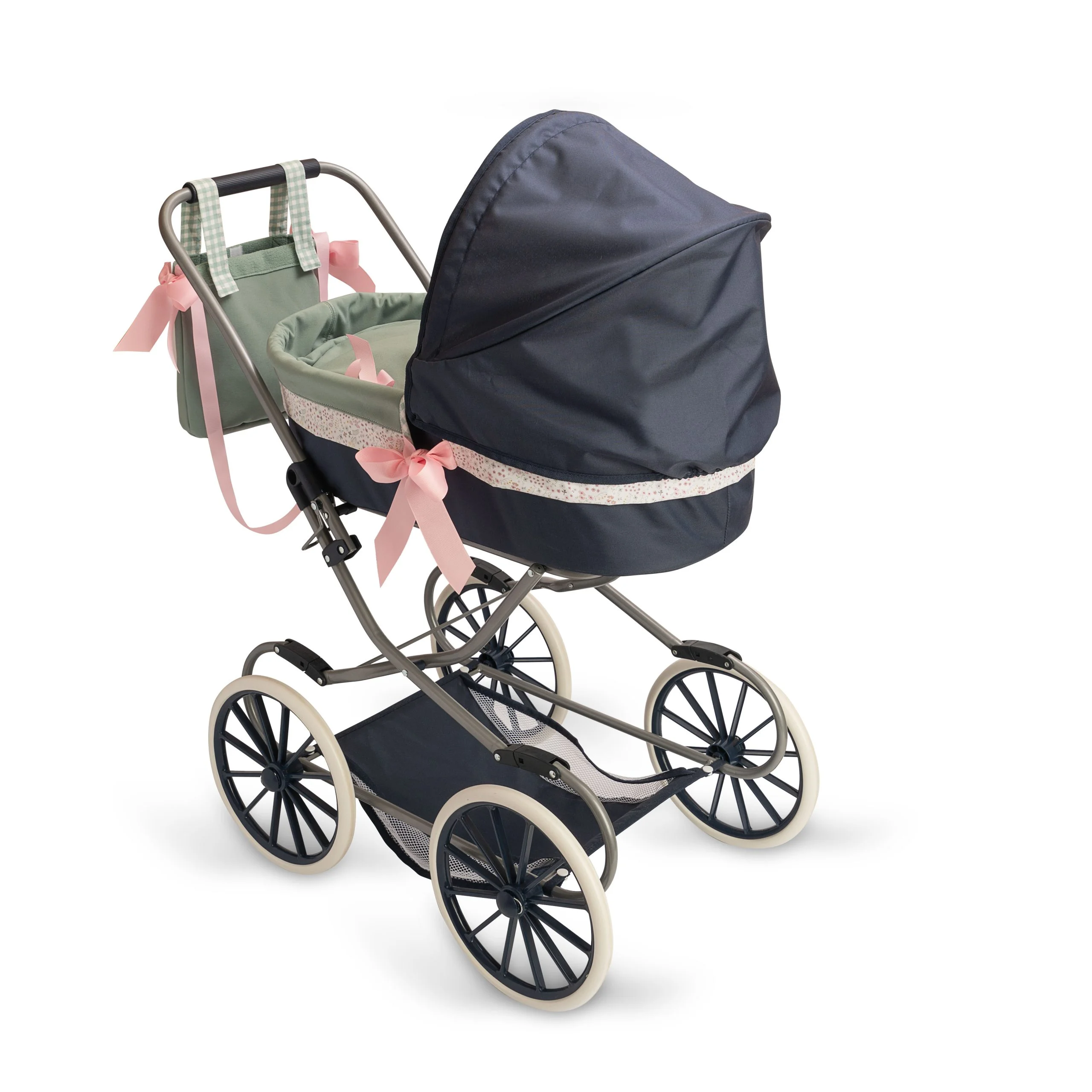 Coche Capota Luxury Cloe – Cochecito para Muñecas – Asivil – Carro Premium para Muñecas 36-46 cm 2 Coche Capota Luxury Cloe – Cochecito para Muñecas – Asivil – Carro Premium para Muñecas 36-46 cm