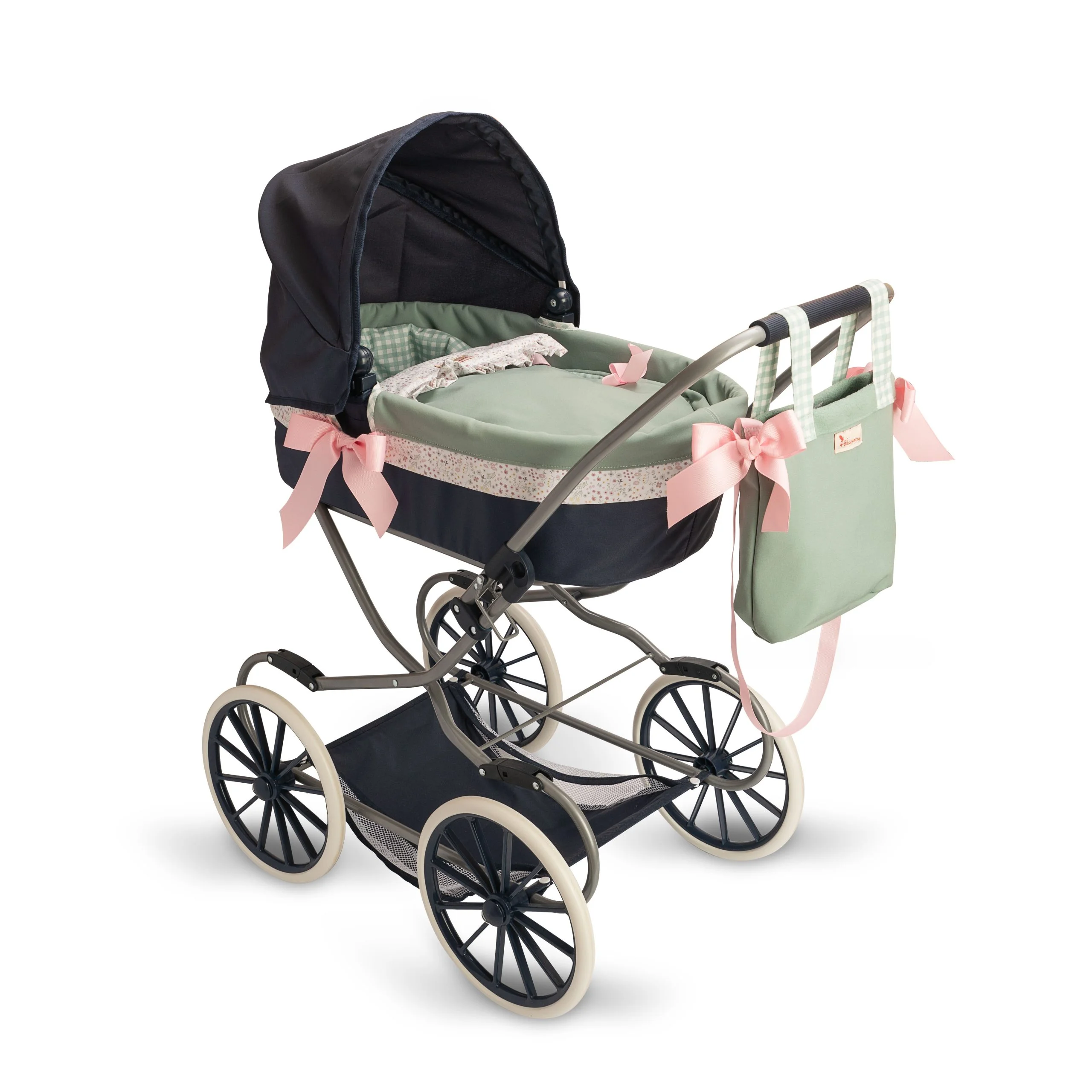 Coche Capota Luxury Cloe – Cochecito para Muñecas – Asivil – Carro Premium para Muñecas 36-46 cm Coche Capota Luxury Cloe – Cochecito para Muñecas – Asivil – Carro Premium para Muñecas 36-46 cm