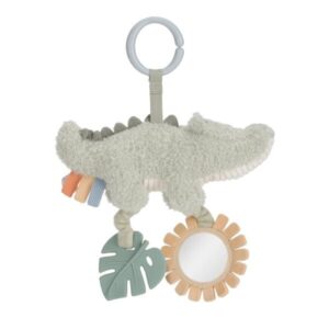 Cocodrilo para Colgar Safari Friends – Juguete Colgante Sensorial para Bebés – Little Dutch – Estimulación Temprana – IndyaEduOcio