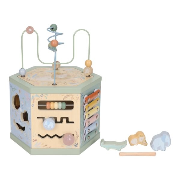 Cubo de Madera Actividades Hexagonal Safari – Centro de Actividades Sensoriales – Little Dutch – IndyaEduOcio 2 Cubo de Madera Actividades Hexagonal Safari – Centro de Actividades Sensoriales – Little Dutch – IndyaEduOcio
