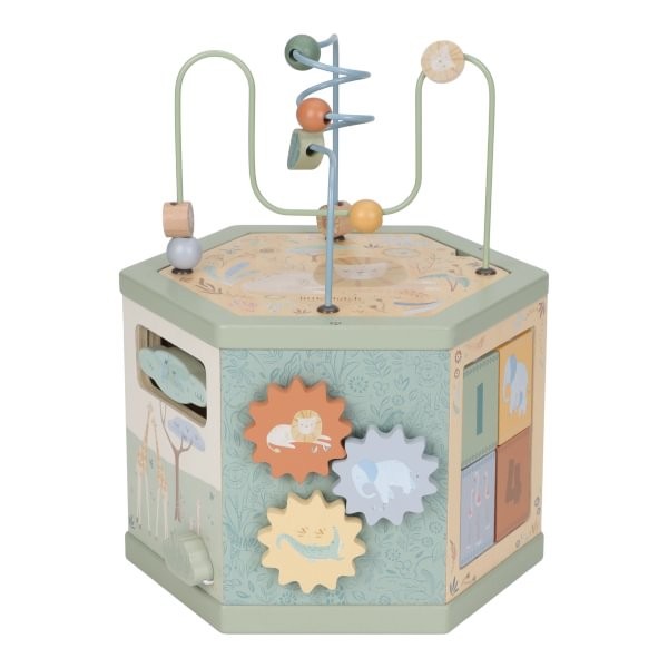Cubo de Madera Actividades Hexagonal Safari – Centro de Actividades Sensoriales – Little Dutch – IndyaEduOcio 3 Cubo de Madera Actividades Hexagonal Safari – Centro de Actividades Sensoriales – Little Dutch – IndyaEduOcio