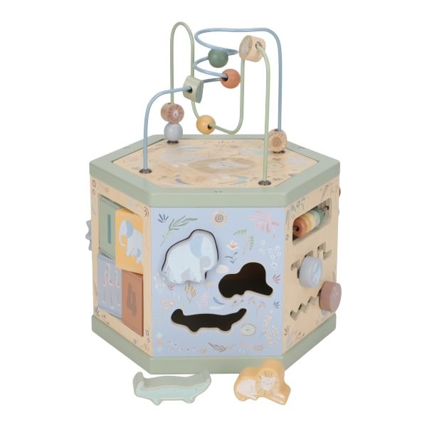 Cubo de Madera Actividades Hexagonal Safari – Centro de Actividades Sensoriales – Little Dutch – IndyaEduOcio 5 Cubo de Madera Actividades Hexagonal Safari – Centro de Actividades Sensoriales – Little Dutch – IndyaEduOcio