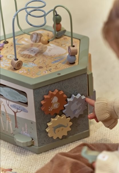 Cubo de Madera Actividades Hexagonal Safari – Centro de Actividades Sensoriales – Little Dutch – IndyaEduOcio 6 Cubo de Madera Actividades Hexagonal Safari – Centro de Actividades Sensoriales – Little Dutch – IndyaEduOcio