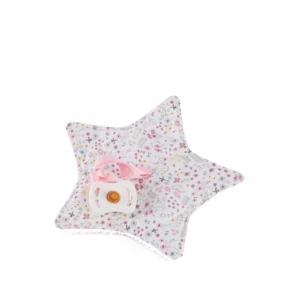 Doudou Estrella Portachupete Cloe – Accesorio para Muñecas – Asivil – Complemento de Juego para Muñecas 36-46 cm