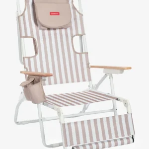 Hamaca de Playa Reclinable INDIE – Hamaca de Playa con Reposapiés – INDIE – Máximo Confort para Verano – IndyaEduOcio
