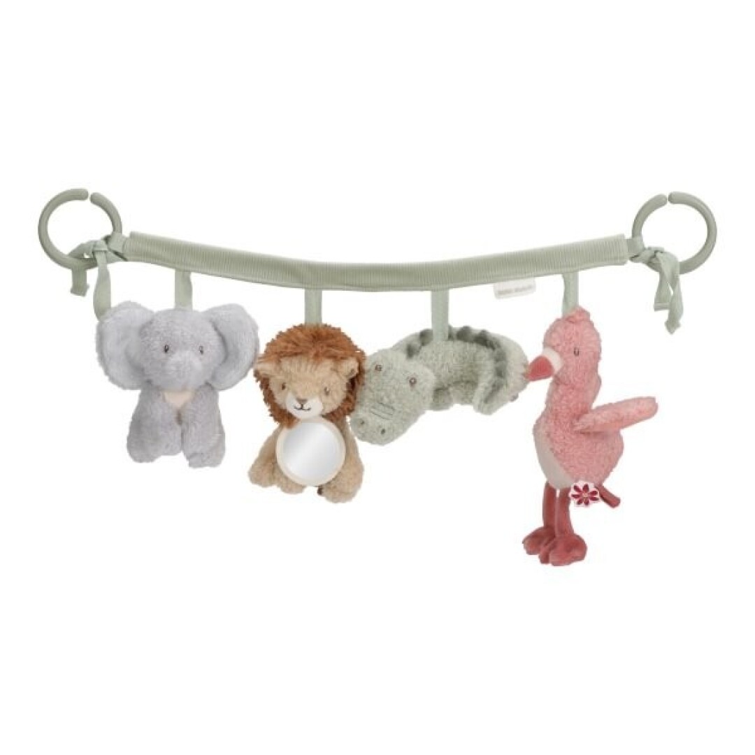 Juguete para Carrito Safari Friends – Colgante Sensorial para Bebé – Little Dutch – Estimulación en Paseos – IndyaEduOcio Juguete para Carrito Safari Friends – Colgante Sensorial para Bebé – Little Dutch – Estimulación en Paseos – IndyaEduOcio
