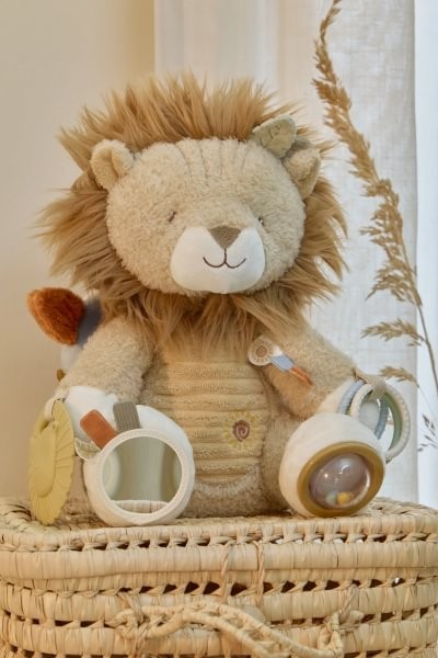 León de Actividades Safari Friends – Peluche Sensorial para Bebés – Little Dutch – Estimulación Temprana – IndyaEduOcio 4 León de Actividades Safari Friends – Peluche Sensorial para Bebés – Little Dutch – Estimulación Temprana – IndyaEduOcio