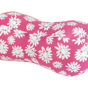 Mairi – Cojín Ergonómico de Playa – Cacahuete Beach – Flores Rosa – IndyaEduOcio
