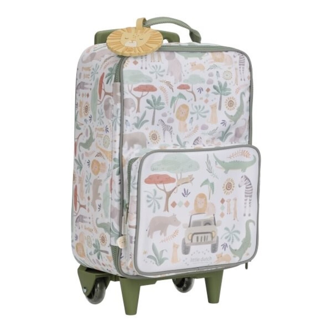 Maleta Safari Friends – Maleta infantil con ruedas – Little Dutch – IndyaEduOcio Maleta Safari Friends – Maleta infantil con ruedas – Little Dutch – IndyaEduOcio