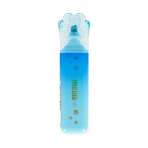Marcador Fluorescente Meow Azul Claro – Subrayador con forma de patita – Legami – IndyaEduOcio
