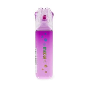 Marcador Fluorescente Meow Violeta – Subrayador con forma de patita – Legami – IndyaEduOcio
