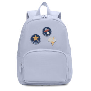 Mochila Solid Color Sky con 6 Parches Space – Mochila infantil personalizable – Tutete – IndyaEduOcio