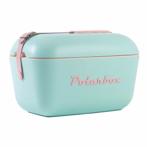 Nevera Portátil POP Verde Agua 12L – Nevera Retro – Polarbox – IndyaEduOcio
